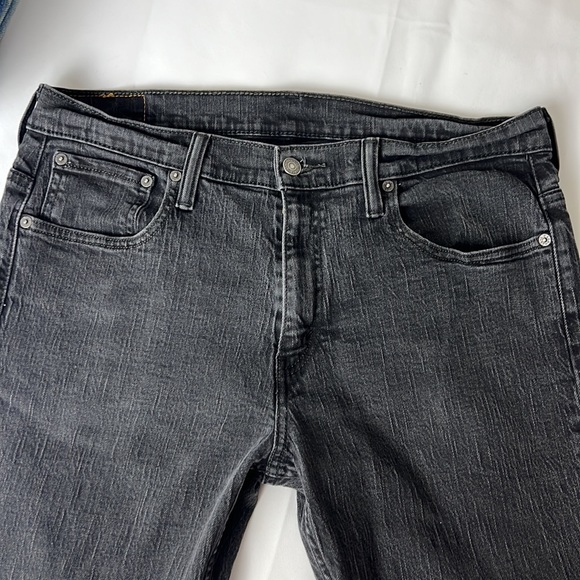 Vintage Levi’s 569 Relaxed Loose Fit Jeans Black Sits Below Waist 33 x 32 - Picture 11 of 16